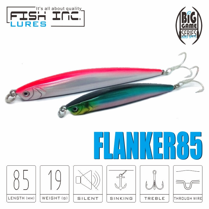 Fish Inc Flanker 85mm stickbait lure